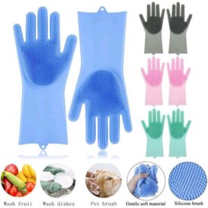 Multi purpose Silicon Gloves
