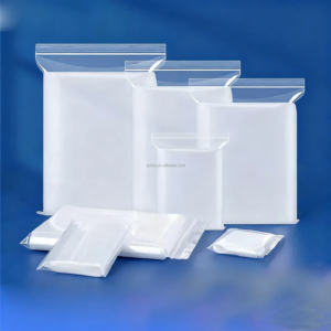 Heavy Gauge Reusable Clear Ziplock Bags for Food, Medical and Industrial Packaging